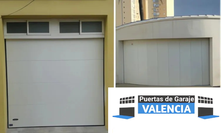 puerta seccional vertical o lateral